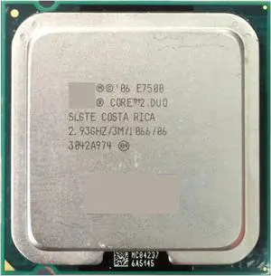 CPU c 2 Duo Processor E7500 LGA775 Desktop CPU I Central Processing Unit Welcome to Order