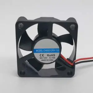 10 PCS  DC12V 0.15A CHA3512RH-10B 3510 35mm 2-Wire Cooling Fan