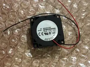 DC5V 0.23A BFB03505HHA 3510 35mm 2-Wire Turbo Blower Cooling Fan