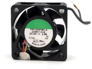 DC12V 2.9W PSD1204PHB1-A 4015 4cm 3-Wire Inverter Cooling Fan