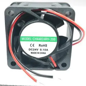 DC24V 0.10A CHA4024RH-20B 4020 4cm 2-Wire Inverter Cooling Fan