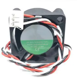 DC12V 0.08A QVS-HD2510B12L 2510 25mm 3-Wire Cooling Fan