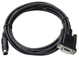 Applicable FBS-232P0-9F PLC Programming Cable FBS Series Download Cable RS232 Interface Black 3m