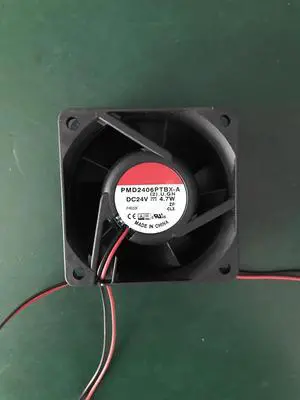 DC24V 4.7W PMD2406PTBX-A 6025 6cm 2-Wire Inverter Cooling Fan