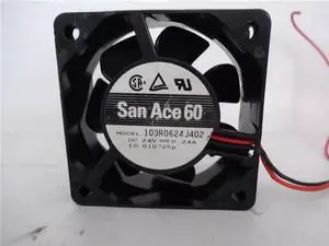 DC24V 0.24A 109R0624J402 6025 6cm 2-Wire Inverter Cooling Fan