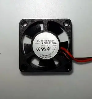 DC12V 0.15A AFB0312HA 3010 3cm 2-wire inverter cooling fan