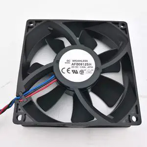 DC12V 1.00A AFB0912SH 9225 92mm 3-wire temperature control cooling fan
