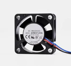 DC12V 0.15A AFB0312HA 3010 3cm 3-wire inverter cooling fan