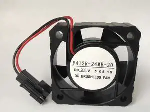 DC24V 0.12A F412R-24MB-20 4012 4cm 2-wire inverter cooling fan