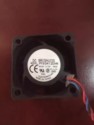 DC12V 0.72A PFB0412EHN 4028 4cm 3-Wire Cooling Fan