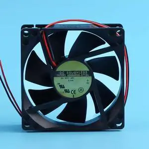 DC48V 0.11A AD0848HB-A71GL 8025 8cm 2-wire inverter cooling fan