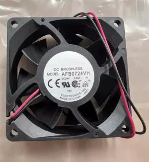 DC24V 0.33A AFB0724VH 7025 7cm 2-wire double ball bearing inverter cooling fan