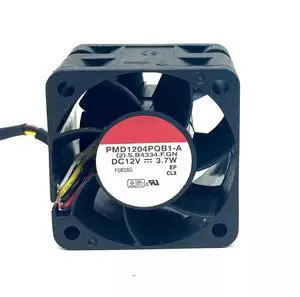 DC12V 3.7W PMD1204PQB1-A 4028 4cm 4-wire server cooling fan
