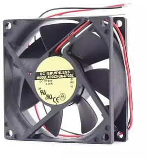 DC24V 0.26A AD0824UB-A73GL 8025 8cm 3-wire inverter cooling fan