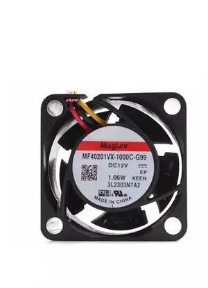 DC12V 1.06W MF40201VX-1000C-G99 4020 4cm 3-wire silent cooling fan