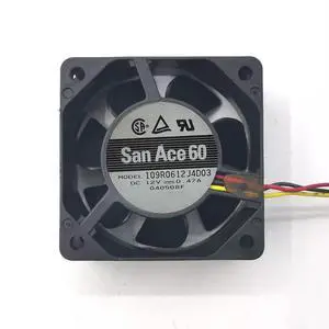 DC12V 0.47A 109R0612J4D03 6025 6cm 3-wire inverter cooling fan