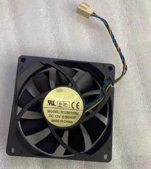 DC12V 0.50A R128015BU 8015 8cm 4-Wire Cooling Fan