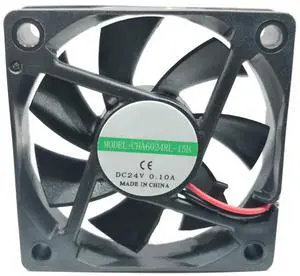 DC24V 0.10A CHA6024RL-15B 6015 6cm 2-Wire Cooling Fan