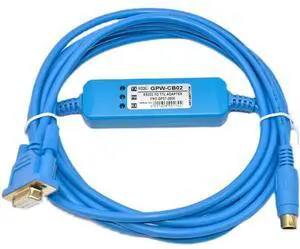 for GPW-CB02 Programming Cable GP3000 or Below Touch Panel Black Gold Plated
