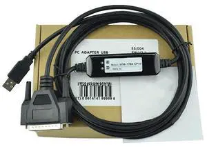 10 PCS  USB-1784-CP10 Programming Cable for USB Port Download Cable PLC/5 Series Normal 3 Meters