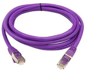 10 PCS  pc-Smart for PLC Programming Cable S7-200smart S7-1200 S7-1500 Network Port Data Communication Download Cable Purple Ethernet Port 3m