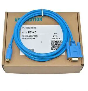 PC-XC for PLC Programming Cable Data Download Communication Cable Support XC1 XC2 XC3 XC5 Gold-Plated Blue 3m