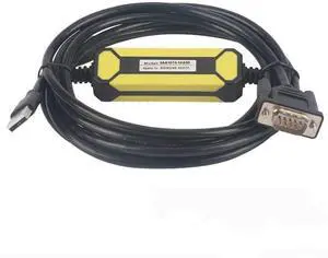 10 PCS  9AK1012-1AA00 Applicable Inverter 6SE70 Debugging Cable USB Programming Cable Download Cable (Black 2m)