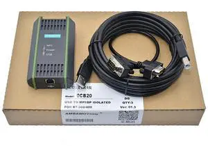 6ES7972-0CB20-0XA0 6ES7 972-0CB20-0XA0 for PLC Programming Cable MPI Download Cable S7-200 S7-300 Data Cable Opto-Isolated Length(Black 4.5m)