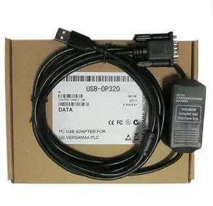 10 PCS  USB-OP320 forOP Series Touch Screen Text Display Programming Cable Download Cable Black (3m)