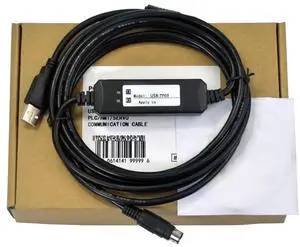 USB-TP03 PLC Debugging Cable forAP Series USB Download Cable Communication Cable Programming Cable Normal 3 Meter