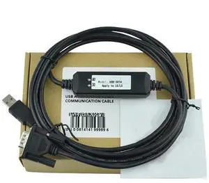 10 PCS  USB-301A Debugging Cable for K80/K120/K200 Series Download Cable PLC Programming Cable Data Dual Chip Design Zero Delay 3 Meters