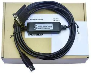 CTS7191-USB30 for PLC Programming Cable CTSC-100/200 Download Cable Debugging Cable Data Cable Dual Chip Design Industrial Grade 3 Meter
