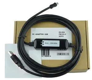 USB-ESDA Applicable Servo Drive Debugging Cable USB Port Download Cable Programming Cable Data Cable Dual Chip Design Industrial Grade 3 Meters