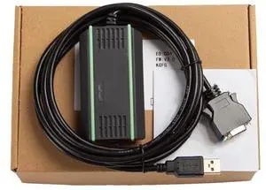 10 PCS  USB-FCUA-R020 Suitable for Servo Drive Communication Cable Debugging Cable Programming Cable Download Cable Data Cable Gold-Plated Plug FT232RL Chip Electromagnetic Isolation 3 Meter