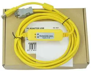 USB-CSD5 forKNX3-KAP2 servo USB Debugging Cable Data Cable Download Cable Programming Cable Dual chip Design Industrial Yellow 3 Meter