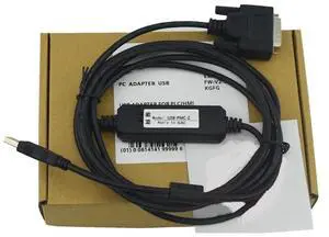 USB-PMC-2 Suitable Servo PMC-2/11/02 Drive Programming Cable PC USB Interface Cable Debugging Cable Data Download Cable Dual Chip Design Industrial Grade 3 Meter