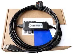 10 PCS  AL-00356620-01 Applicable Servo Drive Programming Cable Debugging Cable Download Cable Data Cable 3 meter