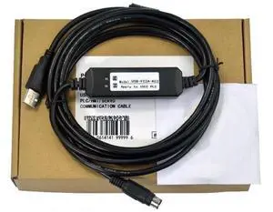 10 PCS  Applicable PLC Programming Cable Communication Download Cable USB-FC2A-KC2 Dual Chip Design Industrial Grade (3m)