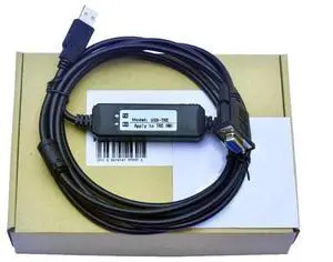 10 PCS  Programming Man Machine Programming Cable Touch Screen TP105PBJ Programming Cable Communication Down Cable Data Cable USB-TRE Dual Chip Design Industrial Grade (3 Meters)