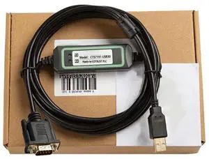 Programming Cable CTSC-100/200 Download Cable CTS7191-USB30 Communication Cable Stable Model FT232RL Chip (3m)