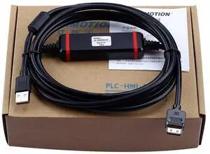 10 PCS  for PLC Programming Cable AL-00490833-01 USB Interface R/Q Series Debugging Programming Cable