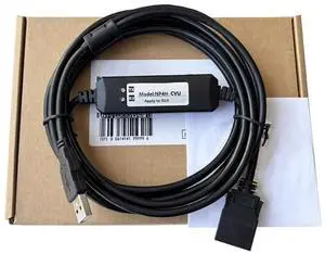 10 PCS  NP4H-CVU for NP1P NP1S Data Cable Programming Cable Download Cable Debug Cable 3 meter