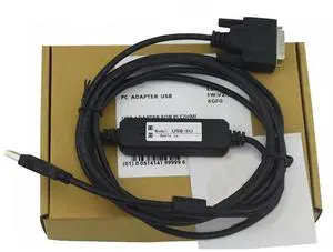 10 PCS  for SU-5/5E/6B/6M/5M Series PLC Programming Cable Download Cable USB-SU Dual Chip Design Industrial Grade (3m)