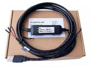 10 PCS  Applicable FC-051PK75 Series Inverter Programming Cable Download Data Cable USB-FC Dual Chip Design Industrial Grade (3m)