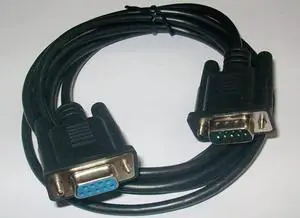 10 PCS  XW2Z-200S-CV Compatible CS/CJ Series PLC Programming Cable Download Cable (Black 5m)