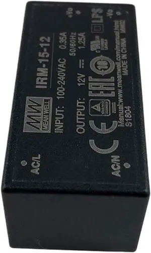 IRM-15-15 15W PCB-mount assemble Encapsulated Power Module 110V/220V AC to 15V DC 1A 15W Module type Power Supply