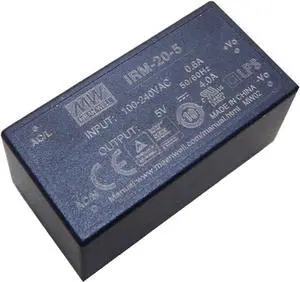 IRM-20-5 20W PCB-mount assemble Encapsulated Power Module 110V/220V AC to 5V DC 4A 20W Module type Power Supply