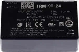 IRM-90-24 90W PCB-mount assemble Encapsulated Power Module 110V/220VAC to 24V DC 3.75A Module type Power Supply