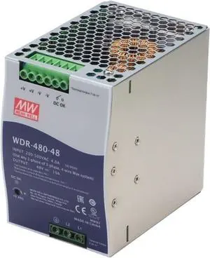 WDR-480 24V 48V 20A 10A 480W Ultra Wide Input Industrial DIN Rail Power Supply(24V_480W)