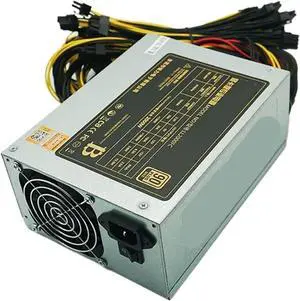 LL2000FC 2000W 8 Graphics Card Platform Server Rated 2000W Desktop Computer Wide Mute Active Multi-Channel Power Supply